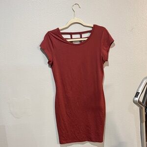 Hot Kiss Red Mini Dress